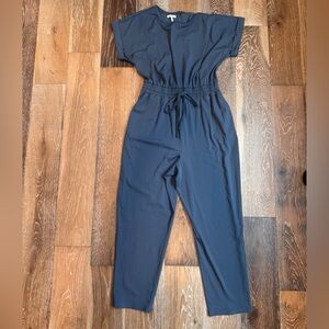 Women's Blue-Gray Jumpsuit